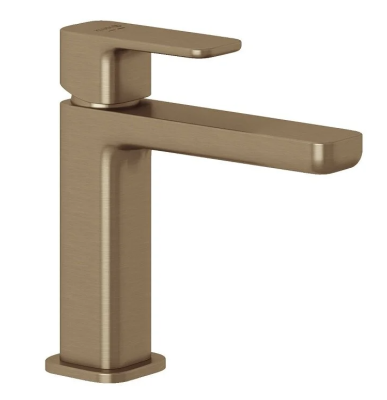 Смеситель для раковины Kludi Renon 42282N175, цвет брашированная бронза