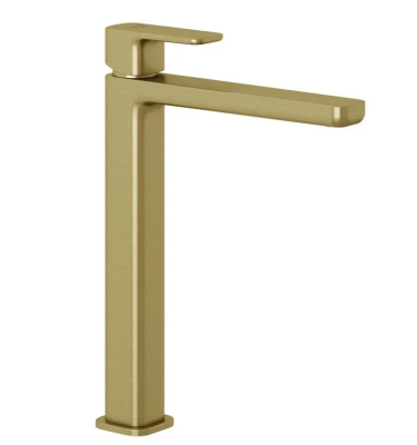 Смеситель Kludi Renon 42298N075 для раковины, цвет золото брашированное