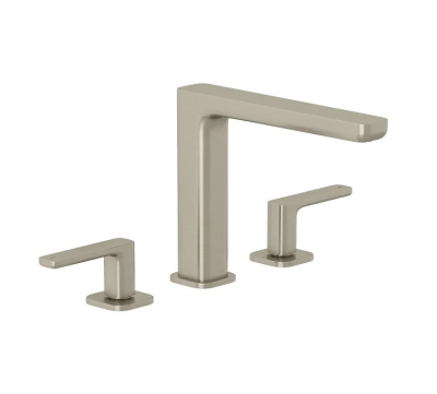 Смеситель для раковины Kludi Renon 42393N575, с донным клапаном, цвет брашированный никель