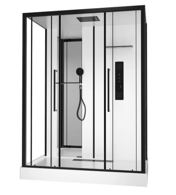 Душевая кабина Black & White G8030