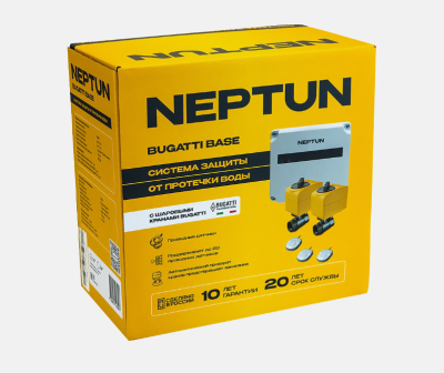 Neptun Bugatti Base 3/4 Система защиты от протечек воды