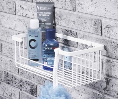 К-711WHITE Полка металлическая, белая