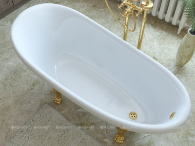 Ванна из искусственного мрамора Aquanet Family Stone Classic 160x80 AQ-00368586