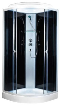 Душевая кабина Aquapulse 4022E grey black