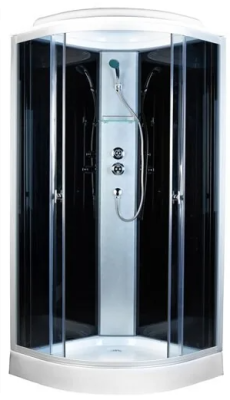 Душевая кабина Aquapulse 4021D grey black
