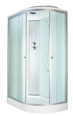 Душевая кабина AquaCubic 3126D L fabric white