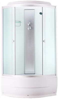 Душевая кабина Aquapulse 4001D fabric white