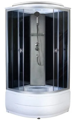 Душевая кабина Aquapulse 4001E grey black