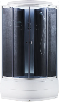 Душевая кабина Aquapulse 4103D grey black