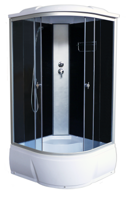Душевая кабина AquaCubic 3102D grey black