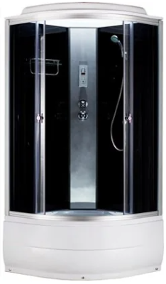 Душевая кабина AquaCubic 3102C grey black