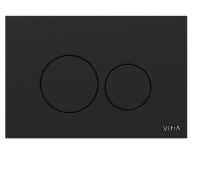 Клавиша смыва VitrA Origin, 740-2411, механическая, цвет черный матовый
