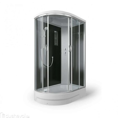 Душевая кабина Erlit ER351226R-C2-Rus 120x80x226 (средний поддон,черное стекло,правое)