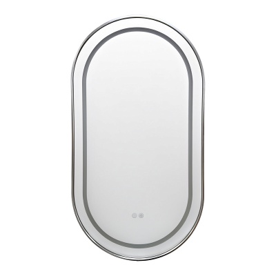 Зеркало с подсветкой в ванную Azario Джоли 500х900х30 АZ-LED012825 цвет хром глянцевый