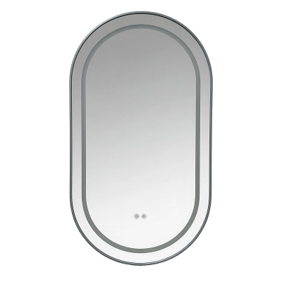 Зеркало с подсветкой в ванную Azario Джоли 500х900х30 АZ-LED012725 цвет серый матовый