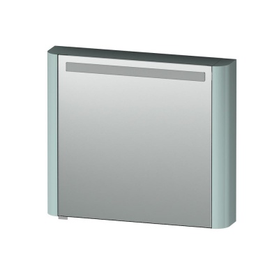 M30MCR0801GG Sensation, зеркало, зеркальный шкаф, правый, 80 см, с подсветкой, мятный, глянцевая