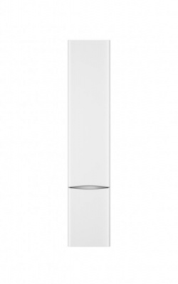 M80CHR0356WG Like, шкаф-колонна, подвесной, правый, 35 см, двери, белый, глянец, ш