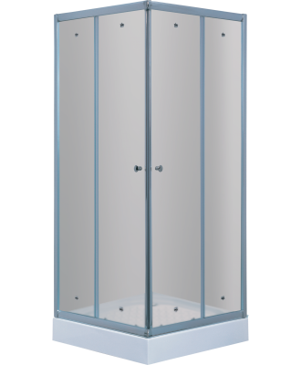 Timo душевой угол TL-8002 Fabric Glass (80*80*200), шт