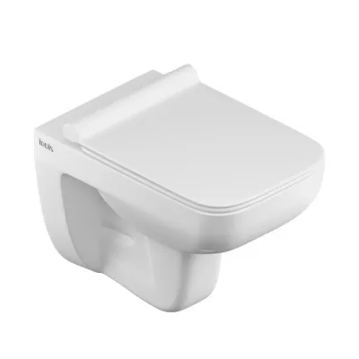 Унитаз подвесной IDDIS Vibe, безободковый, с крышкой-сиденьем микролифт