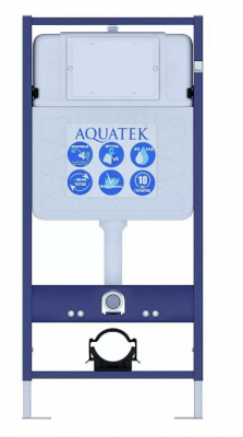 Инсталляция для подвесного унитаза Aquatek Standart 50 INS-0000012
