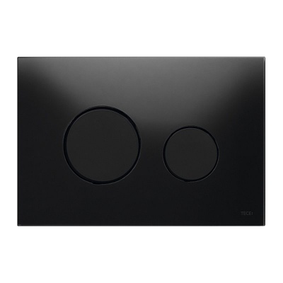 Кнопка смыва TECE loop, стекло черный/черный 9240657
