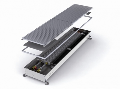 Конвектор внутрипольный MINIB RT с вентилятором T80 80-243-1000