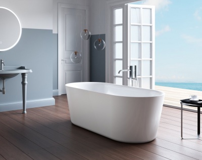 Ванна акриловая отдельностоящая BELBAGNO BB305 148*79