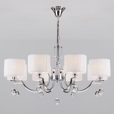 Подвесная люстра Eurosvet 60095/8 хром