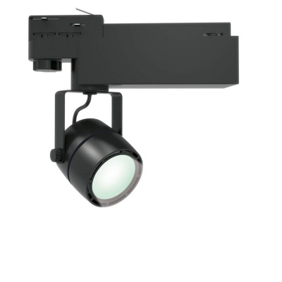 Трековый светодиодный светильник Uniel ULB-M08H-24W/NW Black UL-00002398