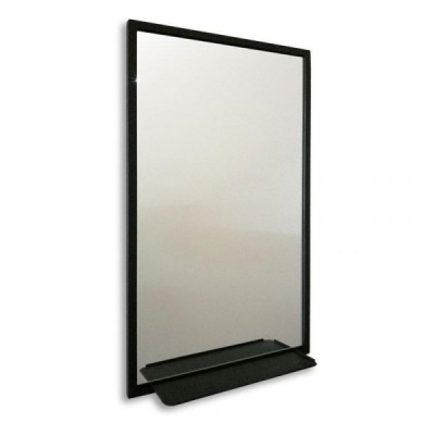Зеркало Silver Mirrors Бронкс Лайт 50x90, в металлической раме, цвет черный