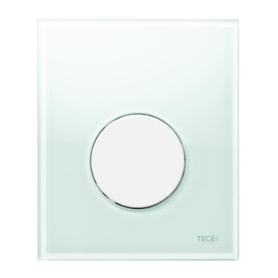 TECEloop Urinal,  стекло зеленое, клав. белая.