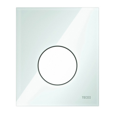 Панель TECEloop Urinal, стекло, зеленая, кл. белая