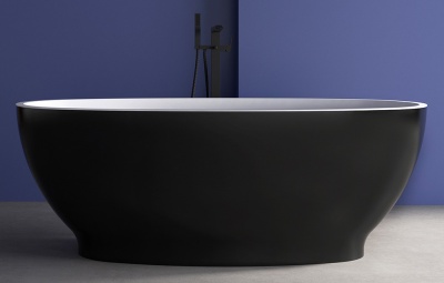 Акриловая ванна ABBER AB9207B черный