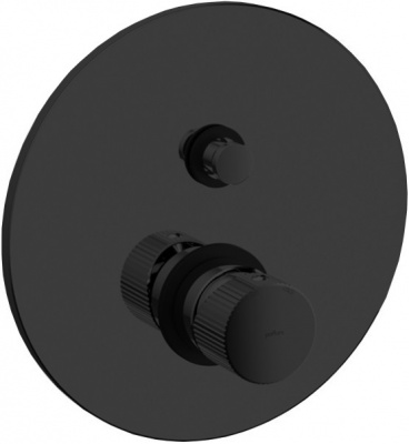 JO015NO Смеситель встраиваемый для душа, девиатор-кнопка, черный матовый JO Paffoni (285607)