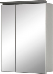 Зеркало-шкаф De Aqua Алюминиум 60 261750 серебро