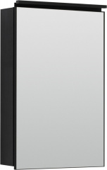 Зеркальный шкаф De Aqua Алюминиум 50 черный 261756