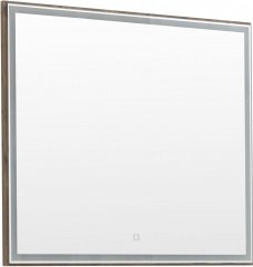 Зеркало Aquanet Nova Lite 90 дуб рустикальный LED