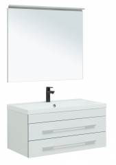 Мебель для ванной Aquanet Верона 90 New белый матовый