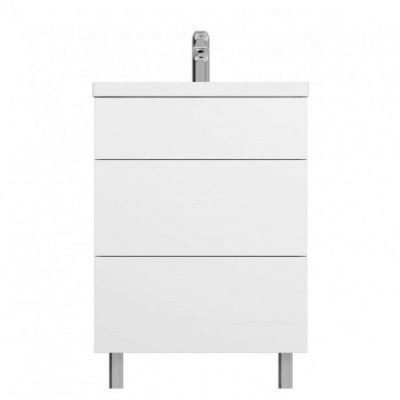 Тумба с раковиной Am.Pm Gem 60 см напольная M90-FSX0602-WC0602WG