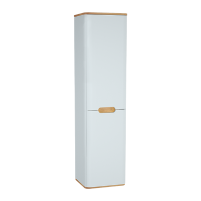 Пенал Sentо, с корзиной для белья, 40 см, цвет матовый белый, правосторонний ( ножки 61069 заказываются отдельно )