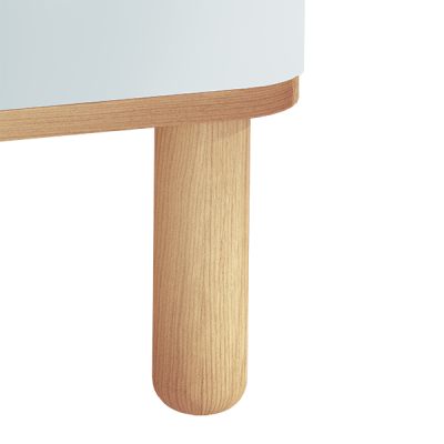 Комплект ножек для мебели Sento ( 4 шт ), цвет светлый дуб
