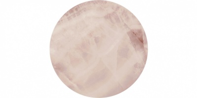 Керамическое спец. изделие декоративное 43,1x43,1 CONO Onice розовый (круг.полка)