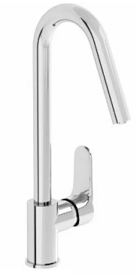 Vitra A42742EXP Root Round Смеситель для кухни, хром