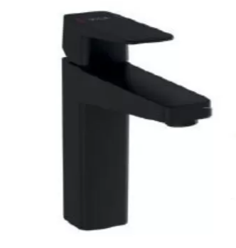 Vitra A4273136EXP Root Square Смеситель для раковины, матовый черный