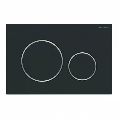 Смывная клавиша Geberit Sigma 20 115.882.14.1 черный матовый (не остаются отпечатки пальцев)
