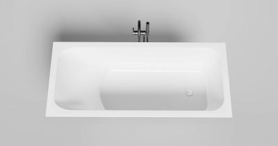 Ванна встраиваемая ORLANDO_KIT 170х80 S-Sense 1700х800 Глянцевое