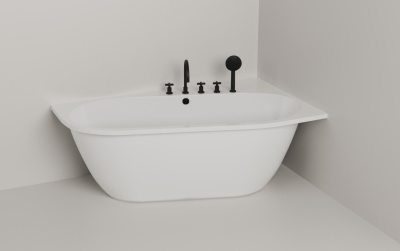 ESSE Ванна RUGEN, 1700х850х580 мм, 120 кг, 250 л. ERUG1700