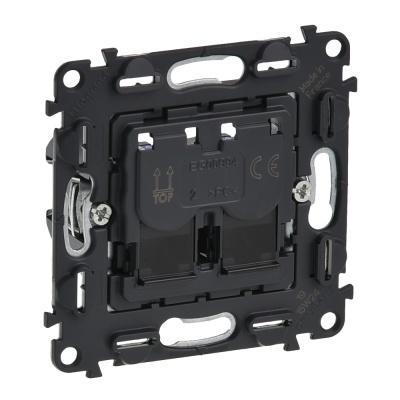 Legrand Valena Мех IN'MATIC Розетка 2-ая комп, RJ45, кат.5е UTP