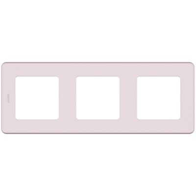 Legrand INSPIRIA Розовый Рамка - 3 поста