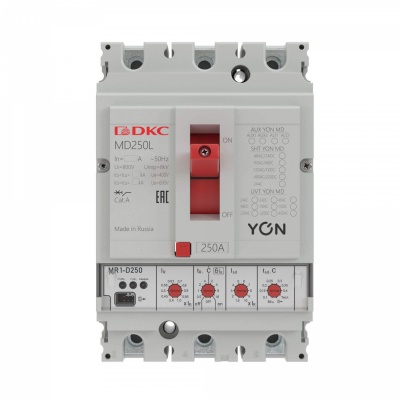 DKC Авт. выкл. YON MD100N-MR1 3P 100А 40kA Ir 0.4…1xIn Isd 1.5…10xIn